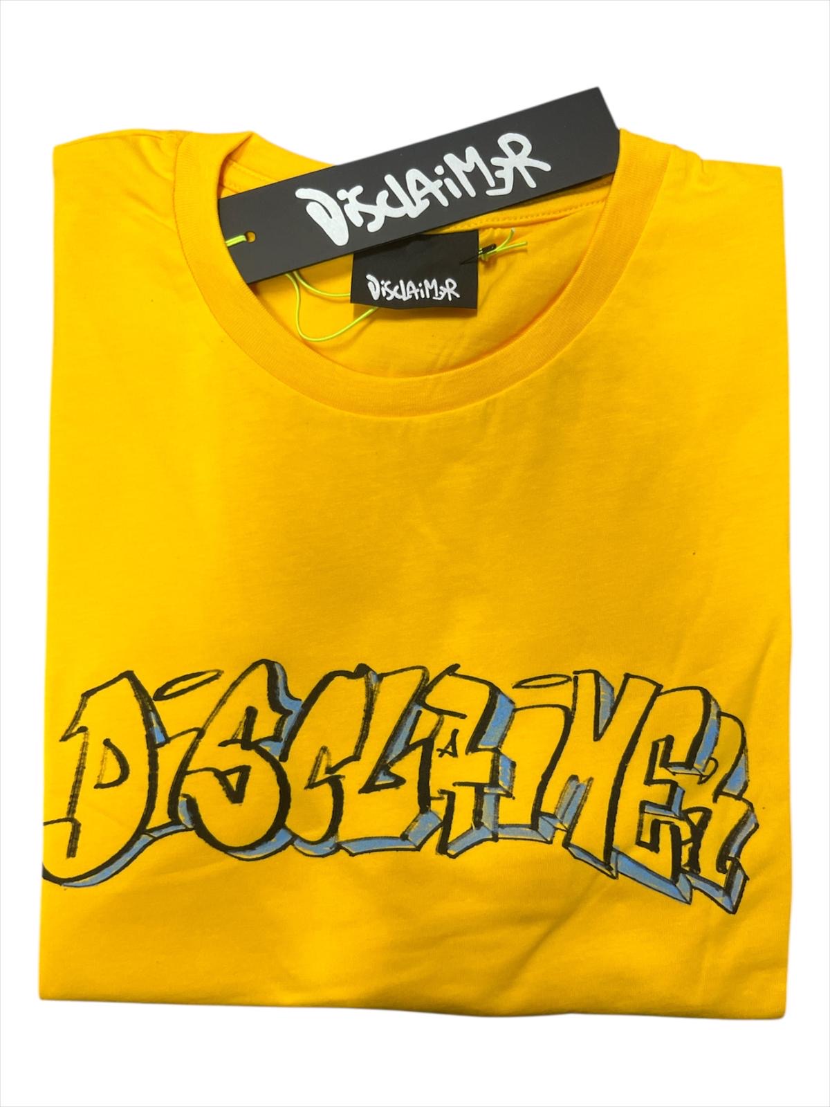 T-shirt Disclaimer uomo